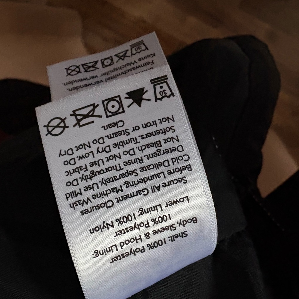 Eddie Bauer WeatherEdge Plus 3 In 1 jacket shell two-tone black & rust Size T2XL - Picture 6 of 7